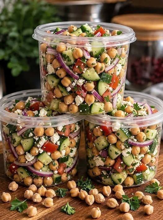 Mediterranean Chickpea Salad